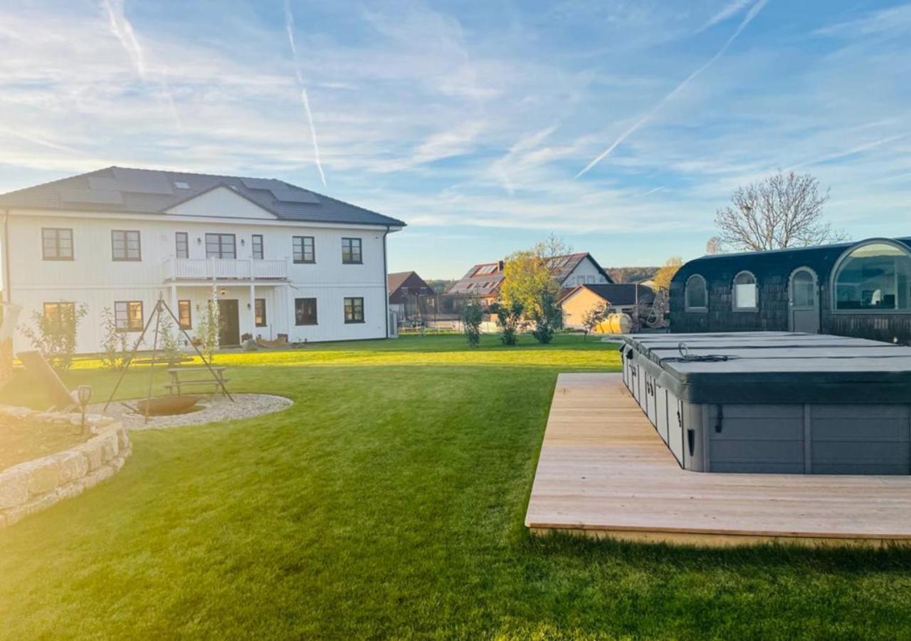 Tirolian Lodge North, Whirlpool, Sauna, Lagerfeuer Bundorf المظهر الخارجي الصورة
